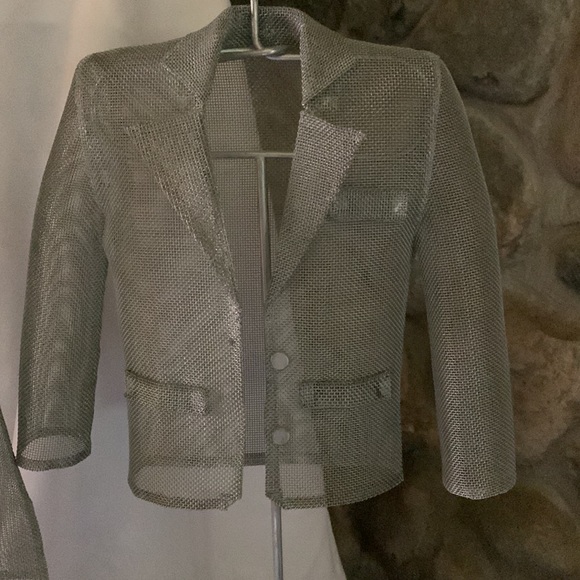 Dress and Suit Jacket in Metal - Picture 3 of 3